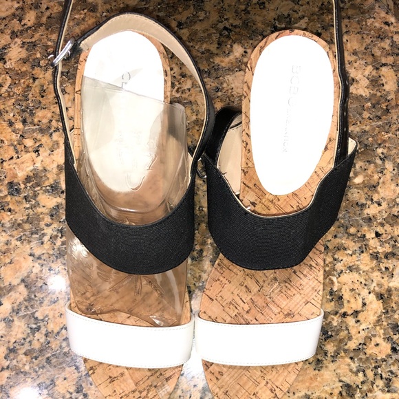 BCBGeneration- women’s size 10 wedges - Picture 3 of 8